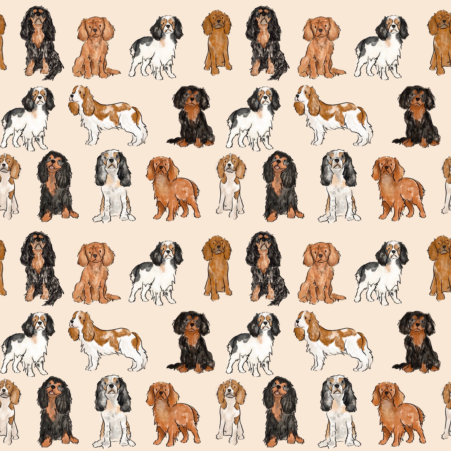 The Cavalier Dog Blanket