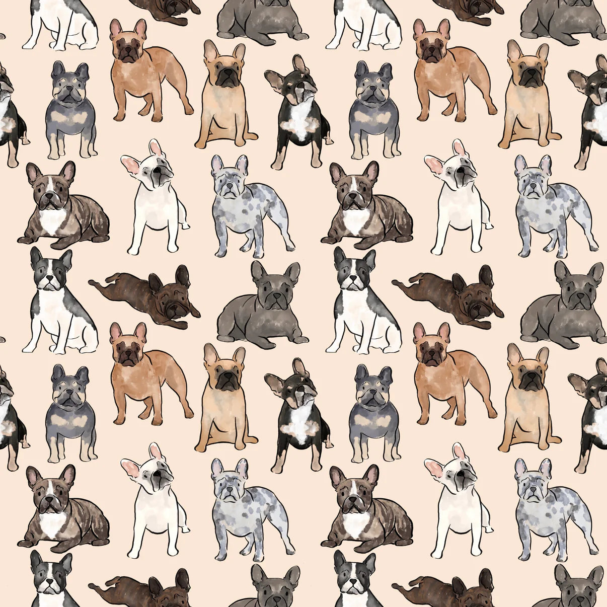 The French Bulldog Dog Walking Bag
