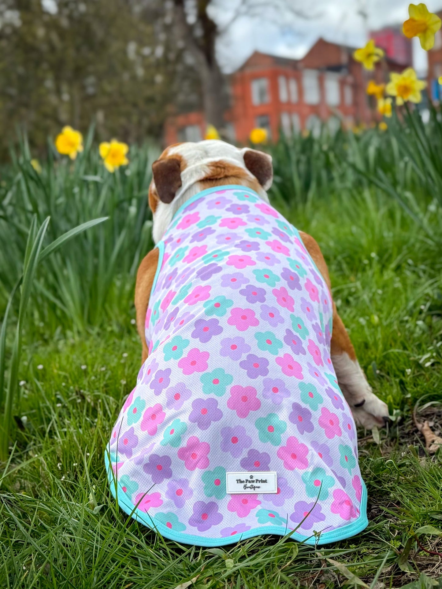 Minty Meadows / Flower Power Cooling Vest
