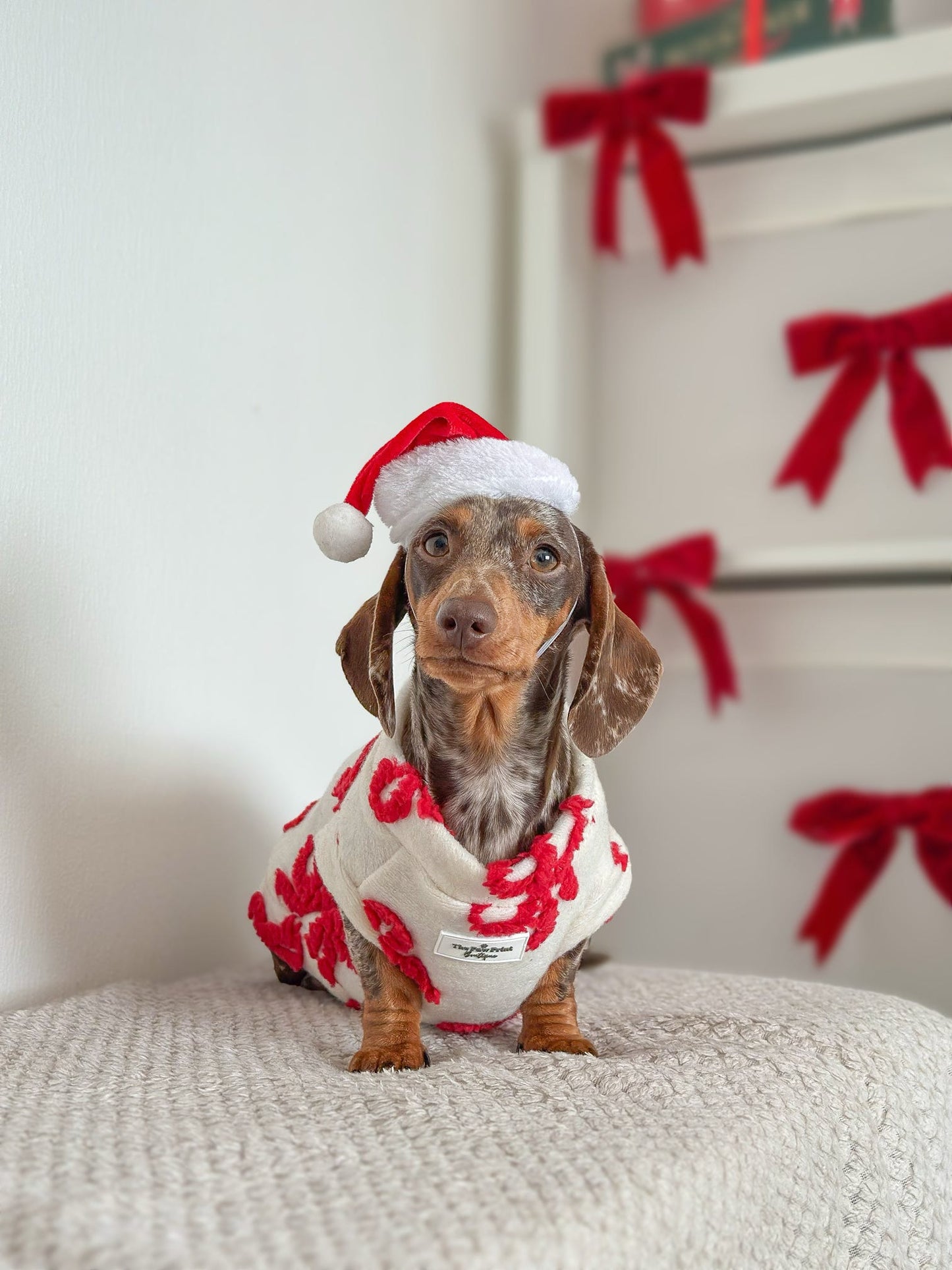 The Red Bow Fleece