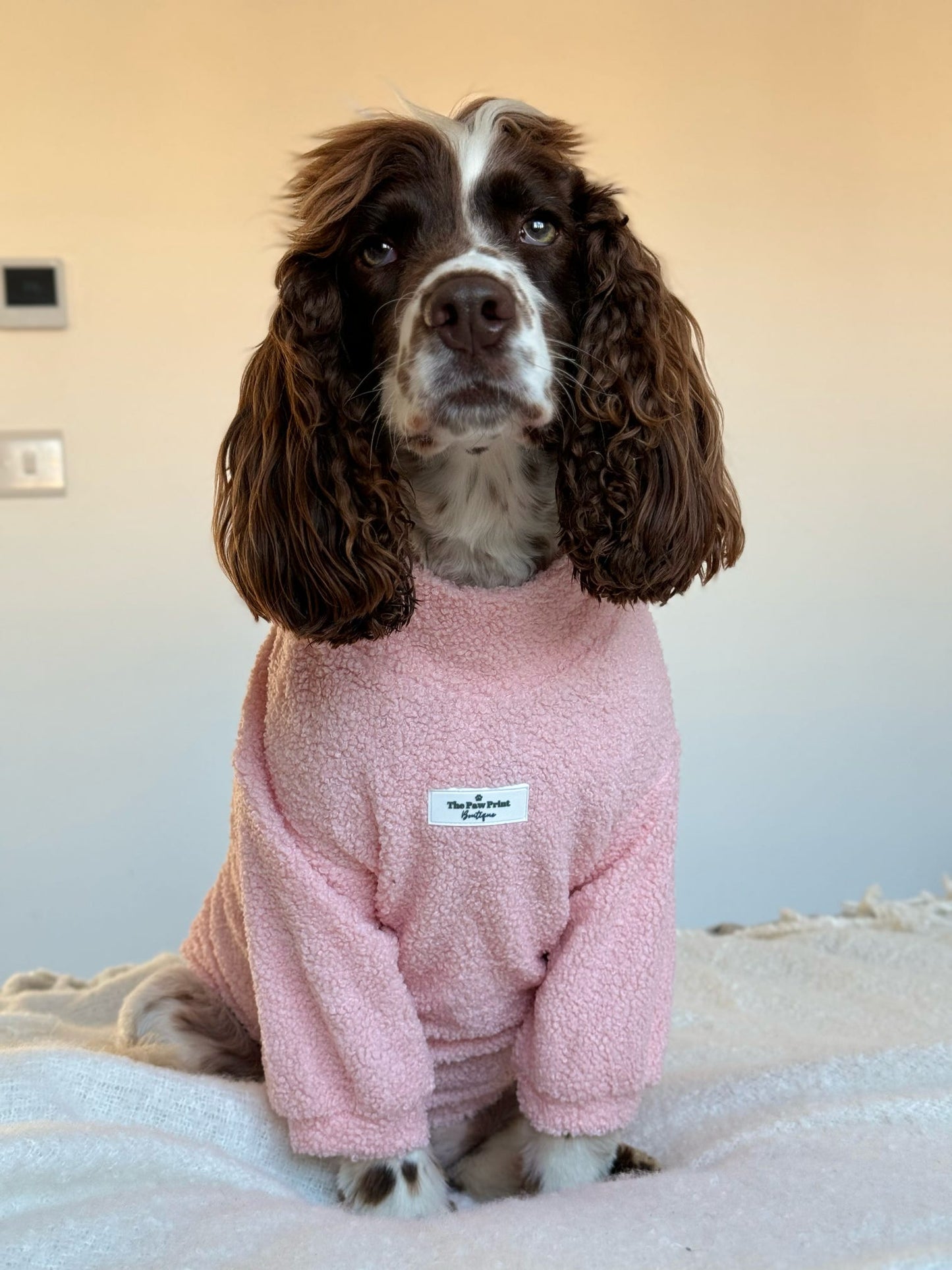 Teddy Fleece - Baby Pink