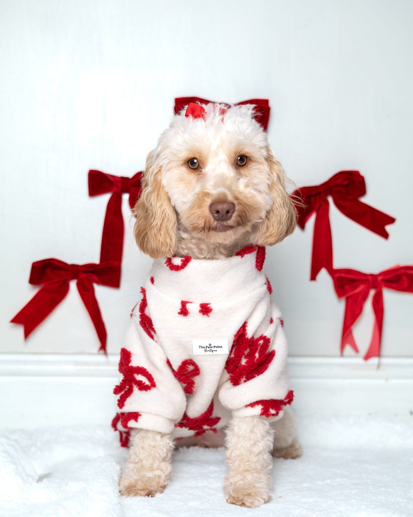 The Red Bow Fleece