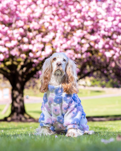 The Lavender Lilac Floral Fleece
