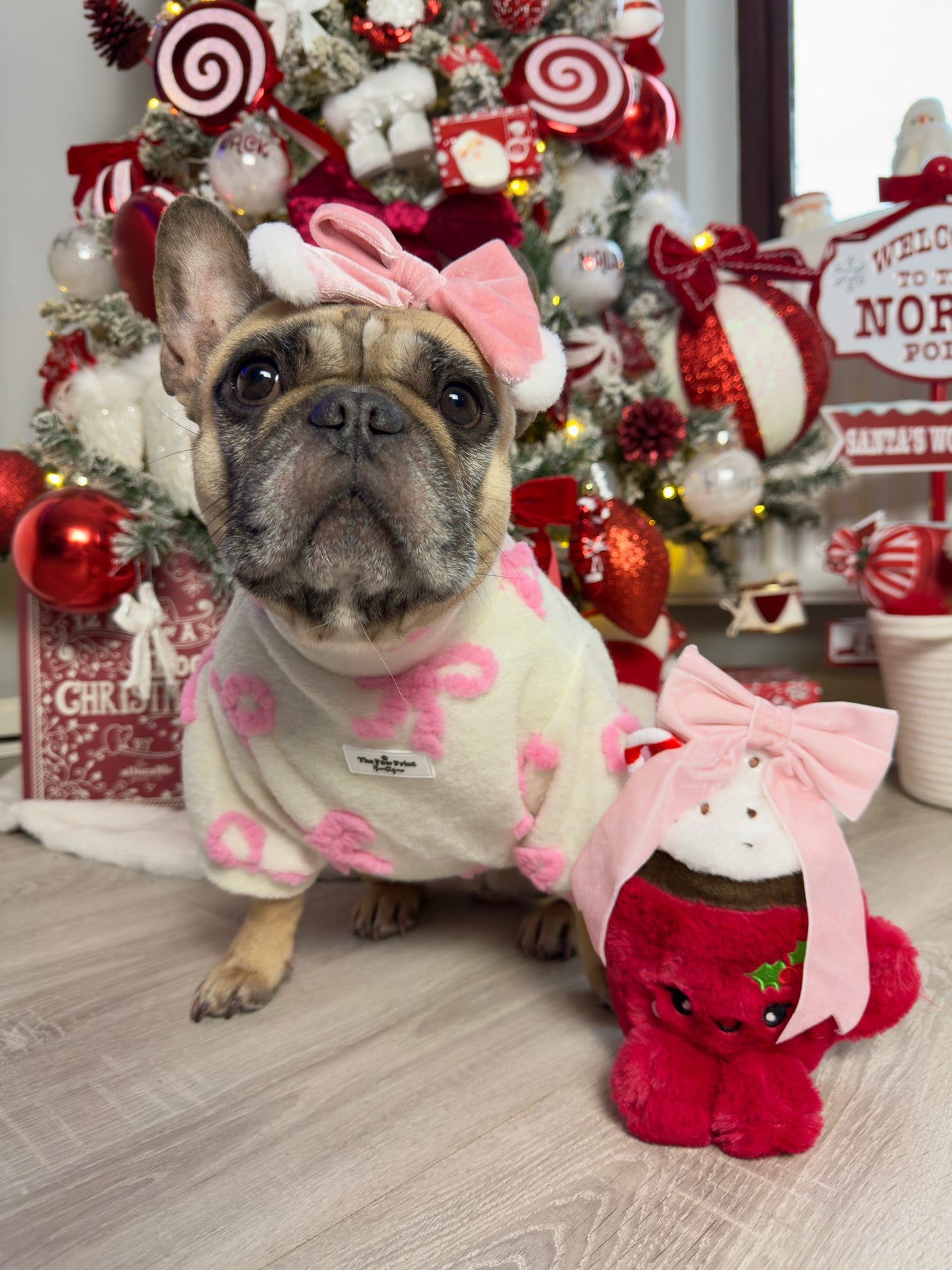 The Pink Bow Fleece