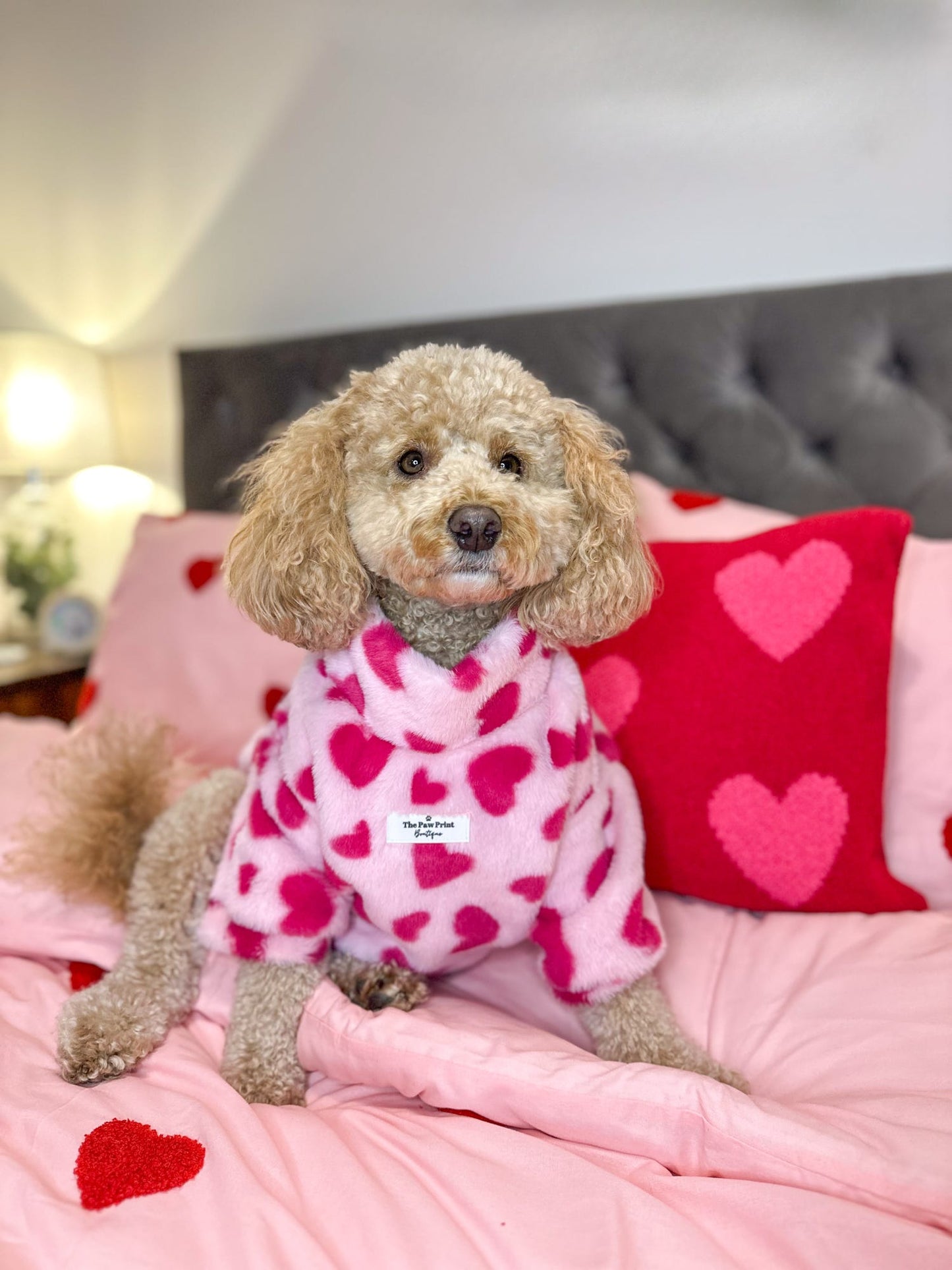 The Love Hearts Fluffy & Fabulous Fleece - Pink