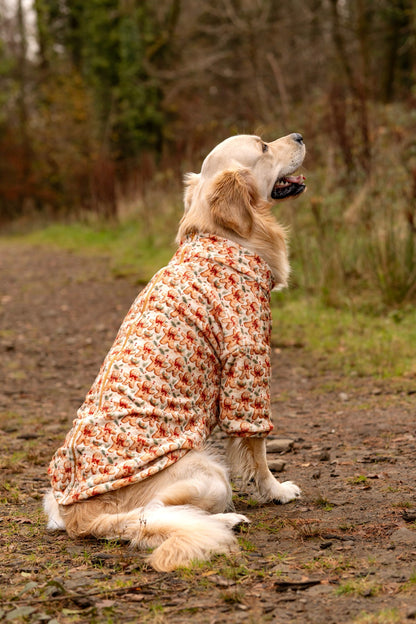 Gingerbread Grove Snuggle Fleece