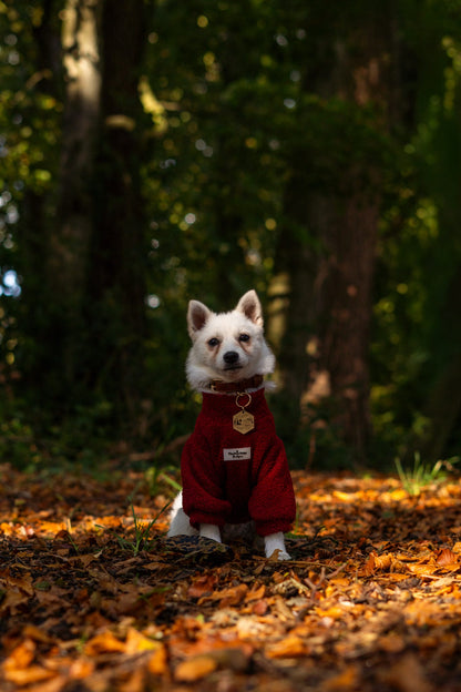 Teddy Fleece - Ruby Red