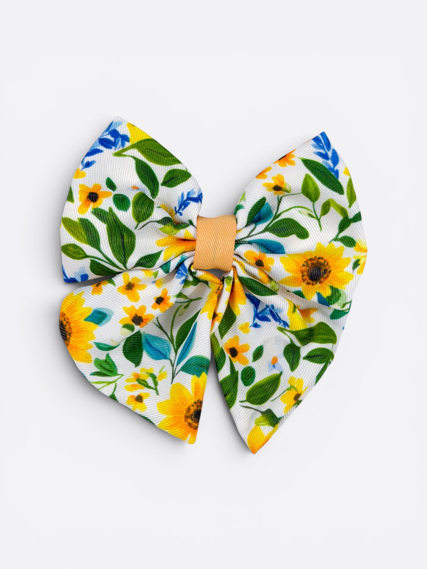 Sunny Sunflowers Bow Tie