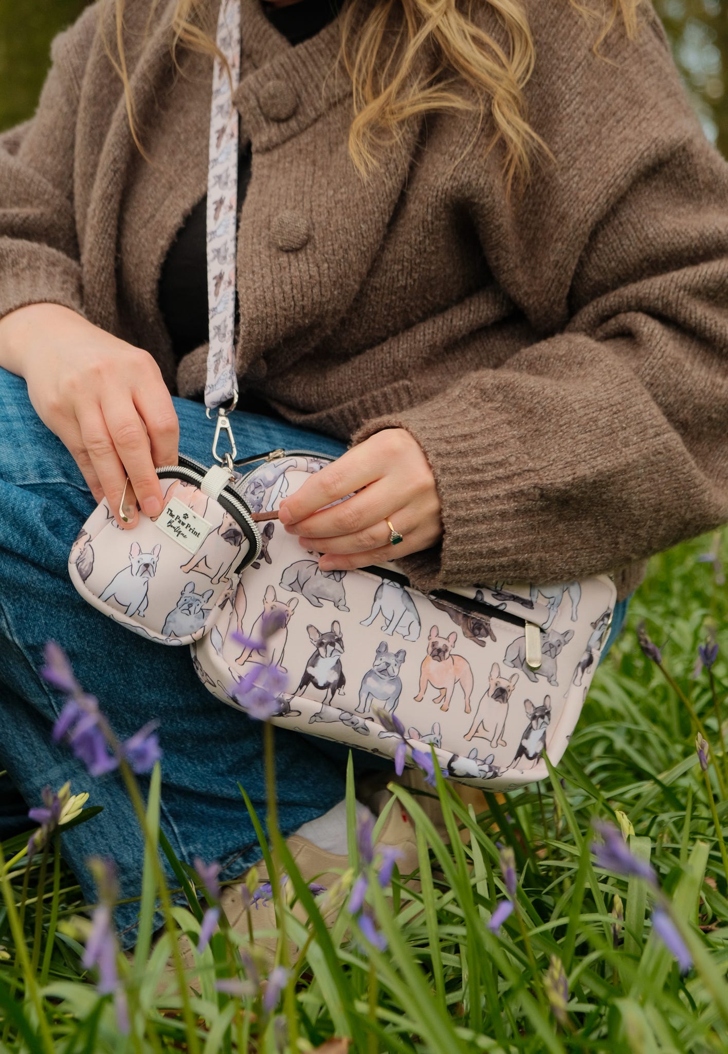 The French Bulldog Dog Walking Bag
