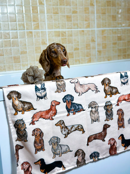 The Dachshund Dog Towel