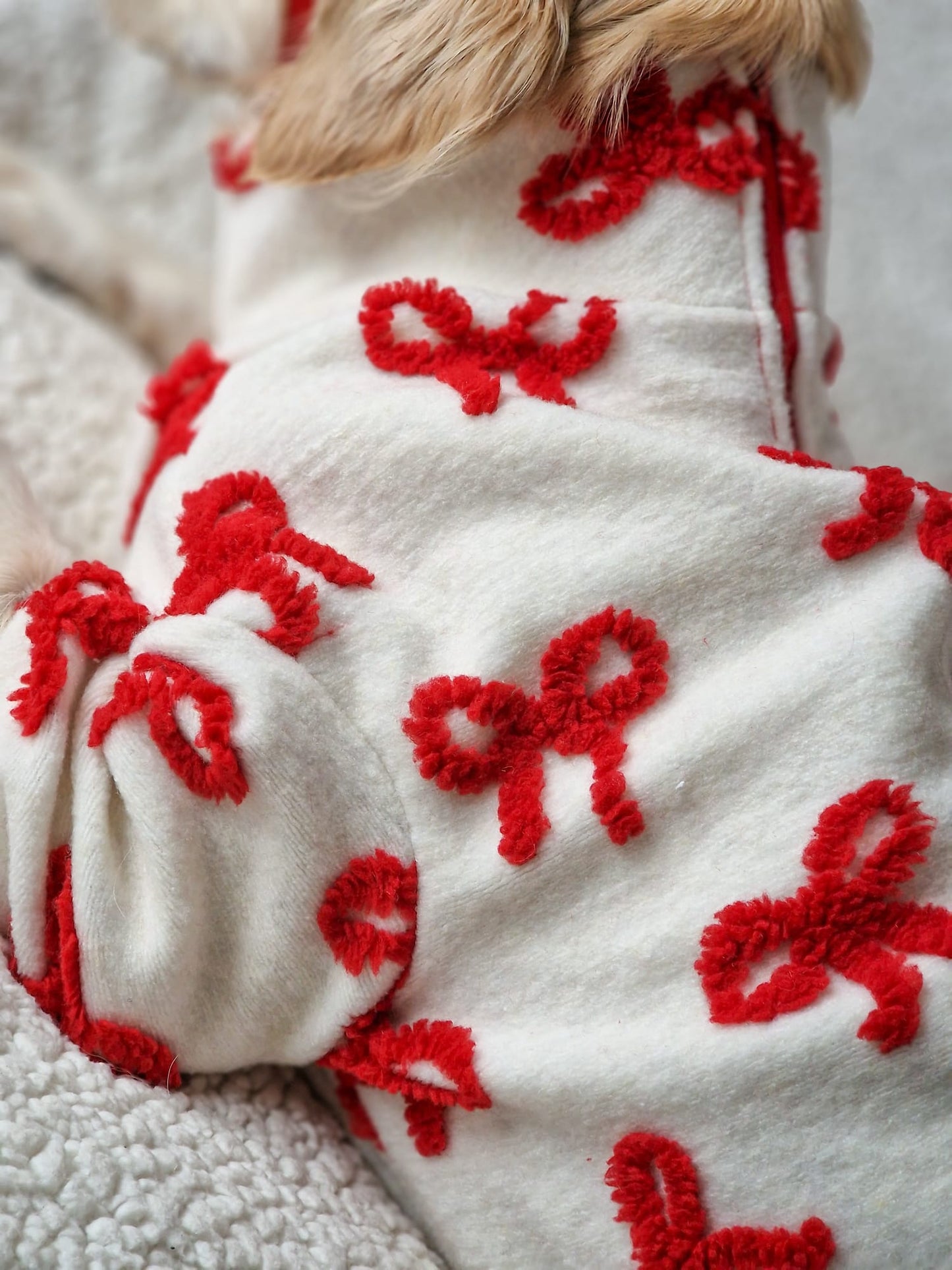 The Red Bow Fleece