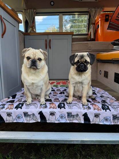 The Pug Dog Towel