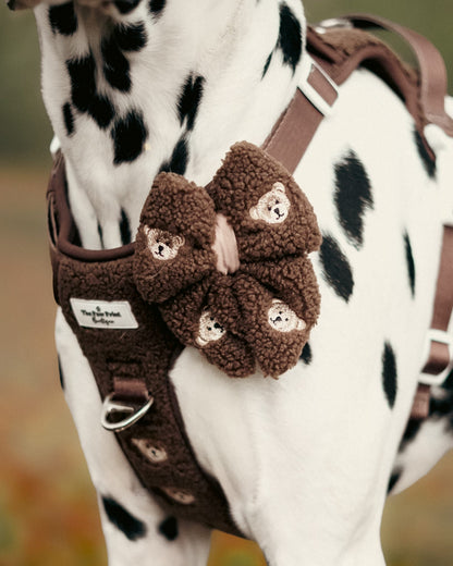 The Embroidered Little Bear Cub Bow Tie