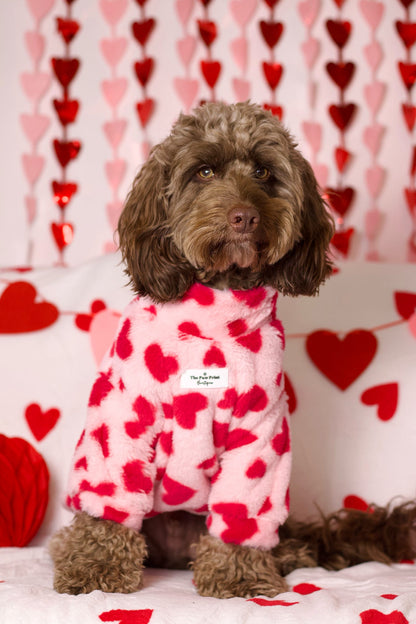 The Love Hearts Fluffy & Fabulous Fleece - Pink