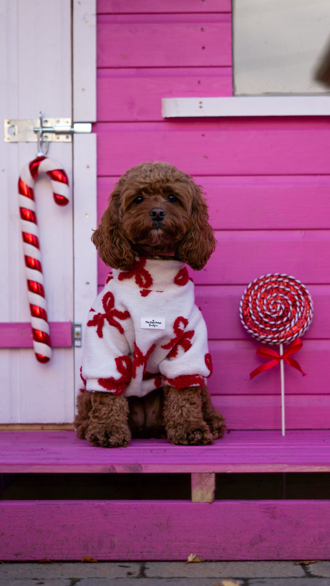 The Red Bow Fleece