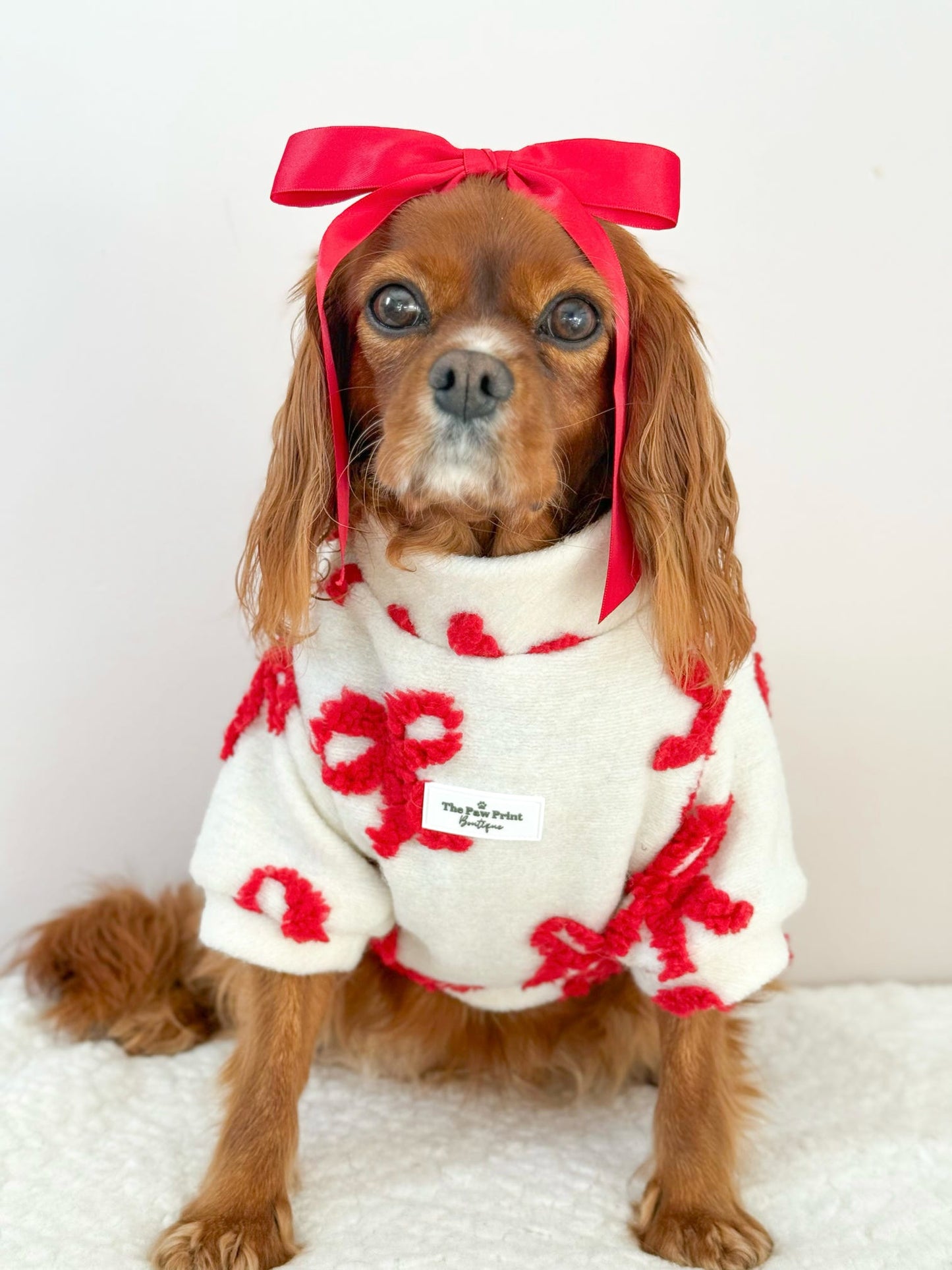 The Red Bow Fleece