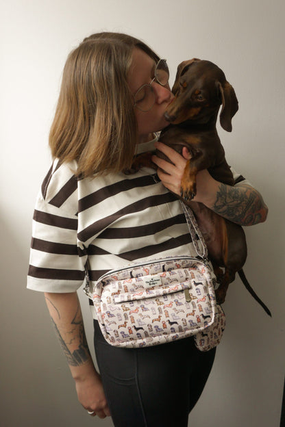 The Dachshund Dog Walking Bag