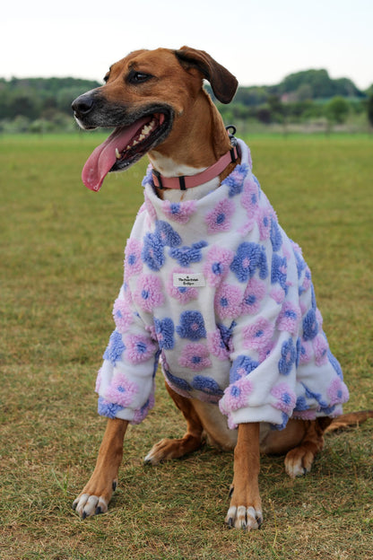 The Lavender Lilac Floral Fleece