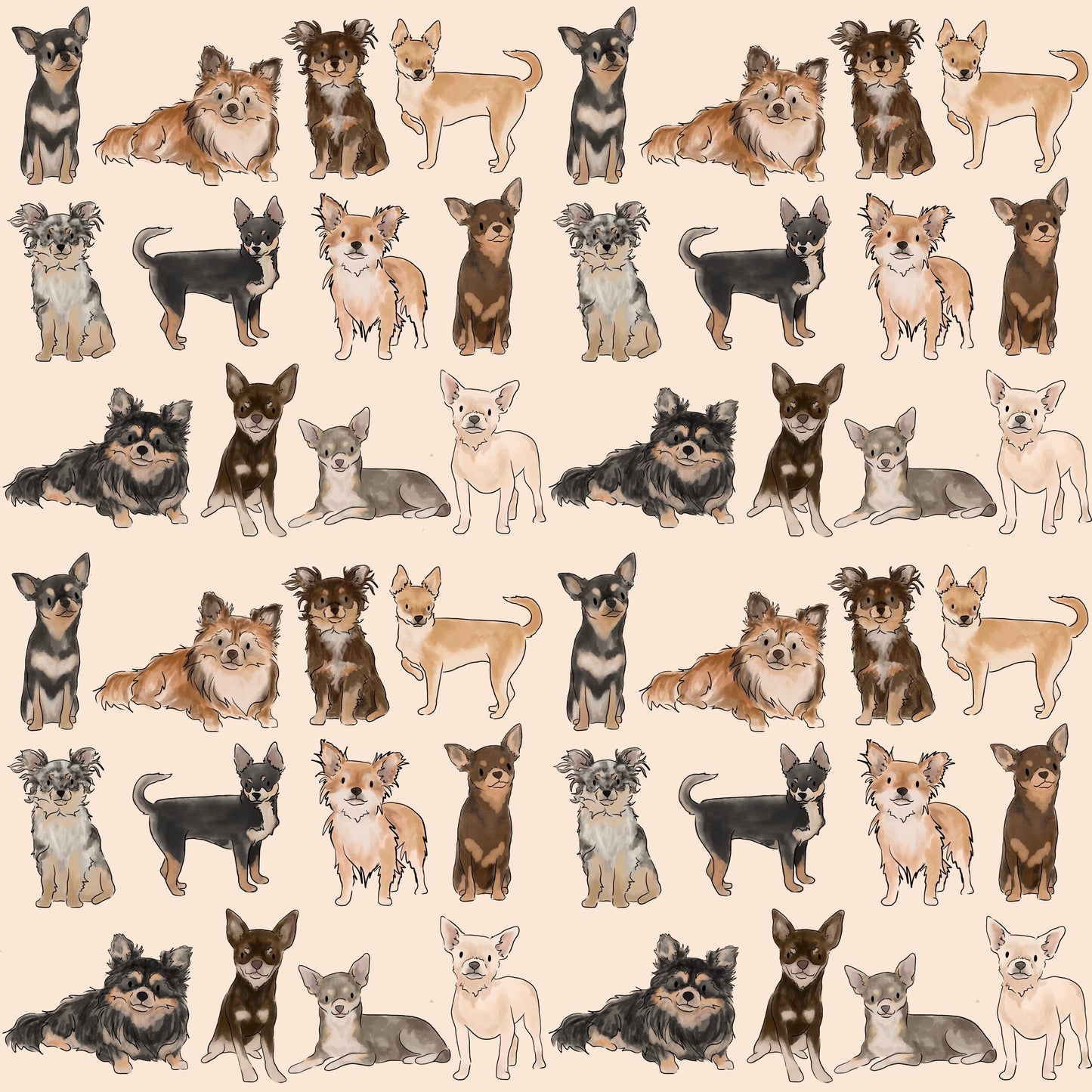 The Chihuahua Dog Towel