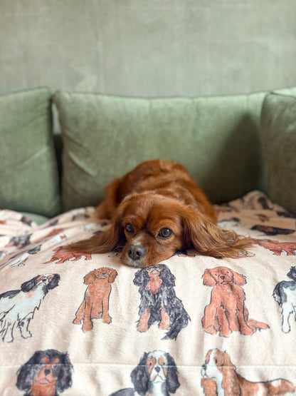 The Cavalier Dog Blanket