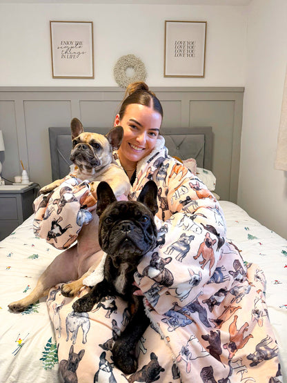 The French Bulldog Snuggle Hoodie