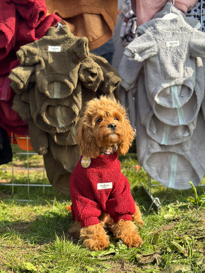 Teddy Fleece - Mulberry