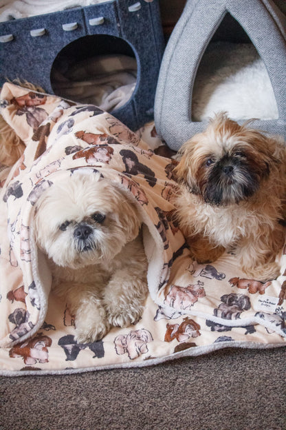 Shih Tzu Dog Blanket