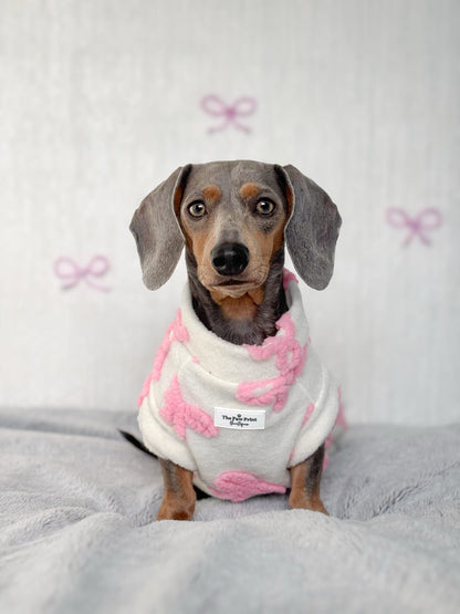 The Pink Bow Fleece