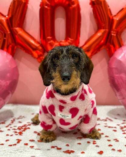 The Love Hearts Fluffy & Fabulous Fleece - Pink