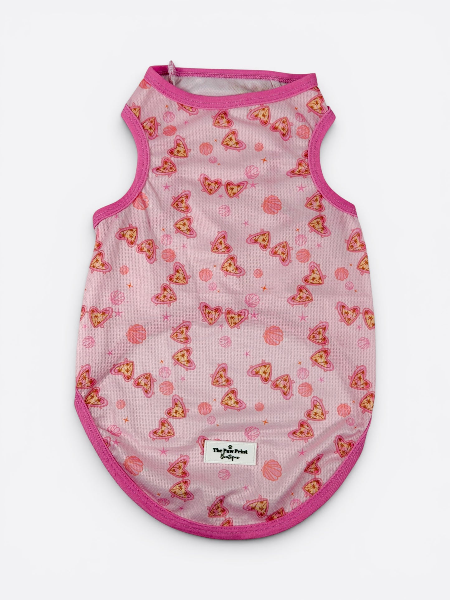 Pink Sunglasses Cooling Vest