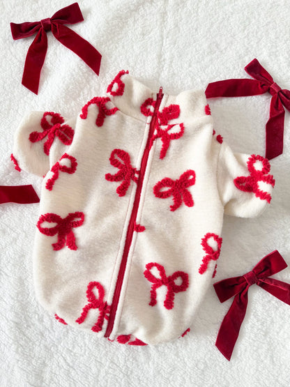 The Red Bow Fleece