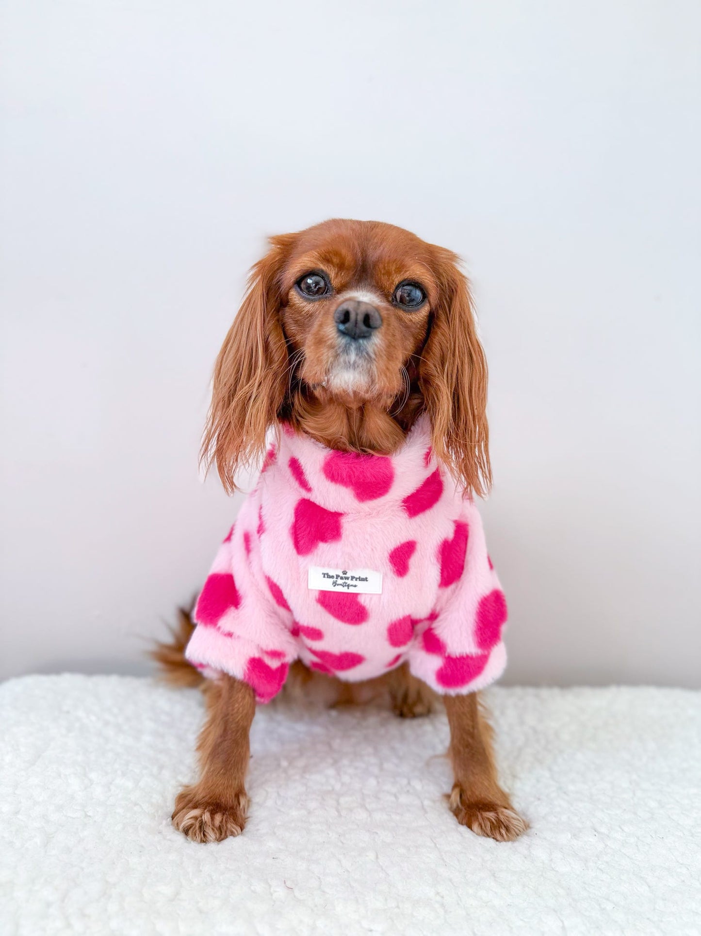 The Love Hearts Fluffy & Fabulous Fleece - Pink