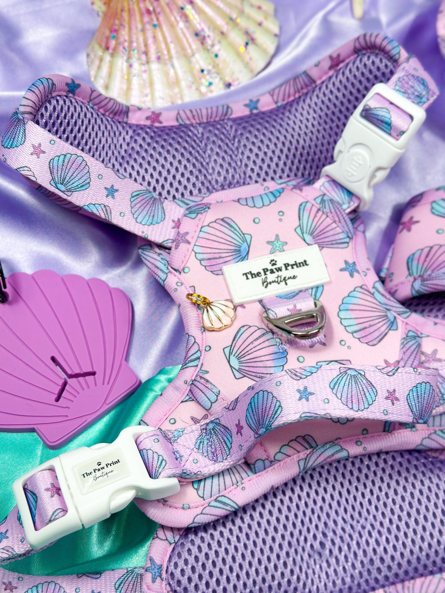 Mermaids Tails Adventure Paws Harness