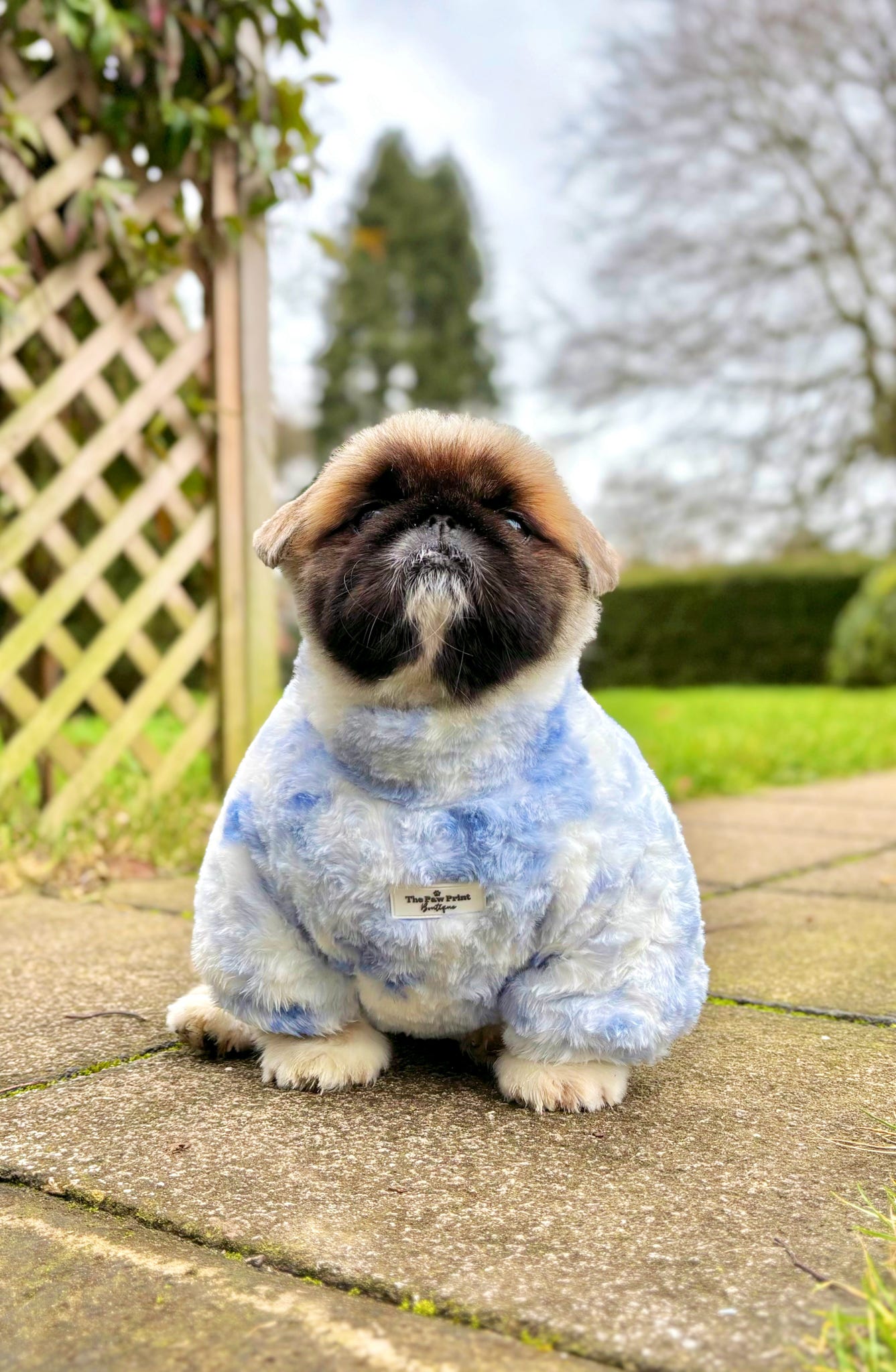 Blue Lagoon Tie Dye Fleece