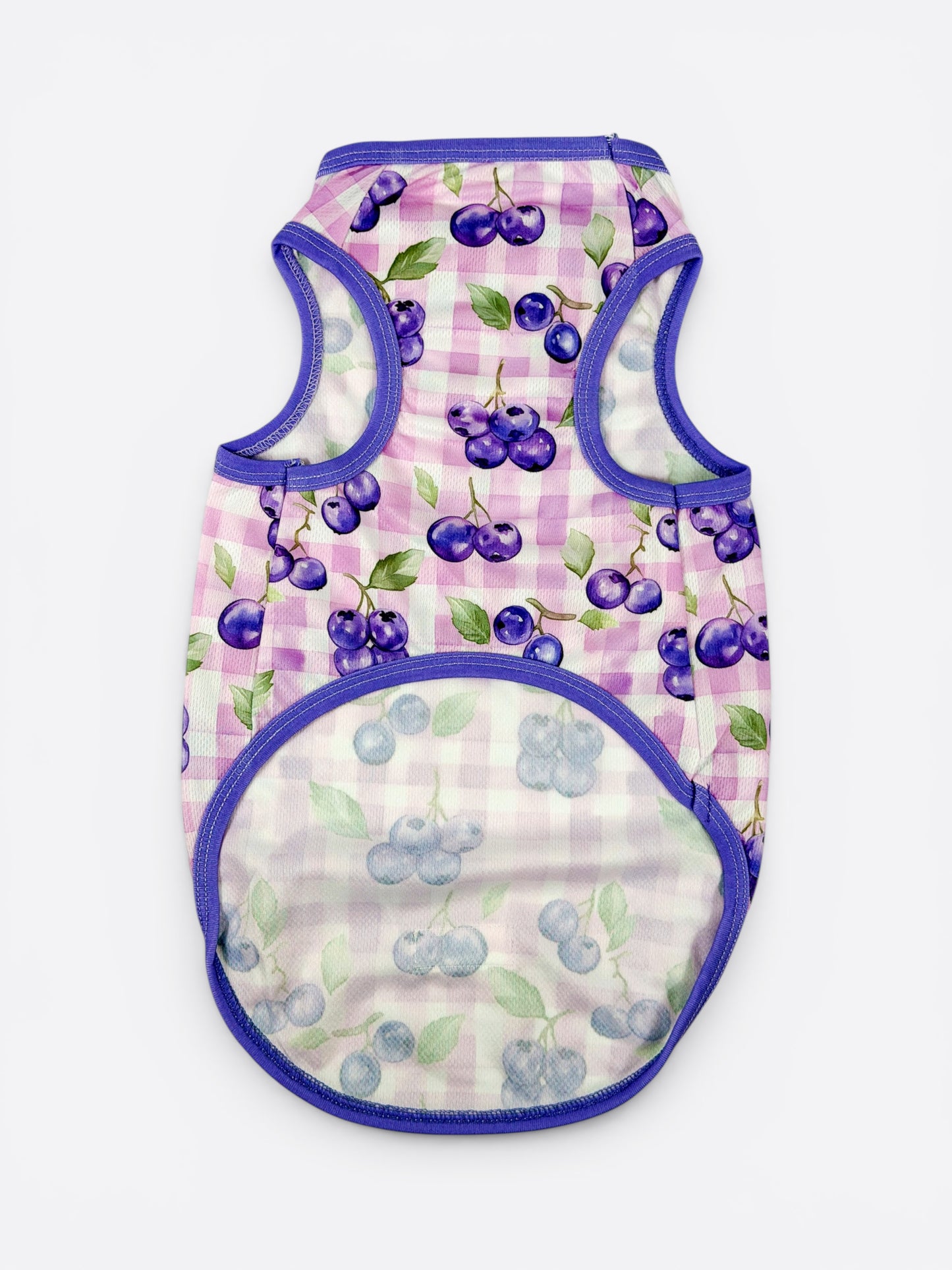Blueberry Gingham Cooling Vest