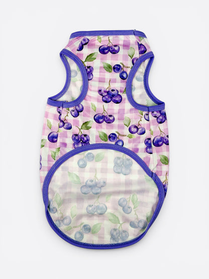 Blueberry Gingham Cooling Vest