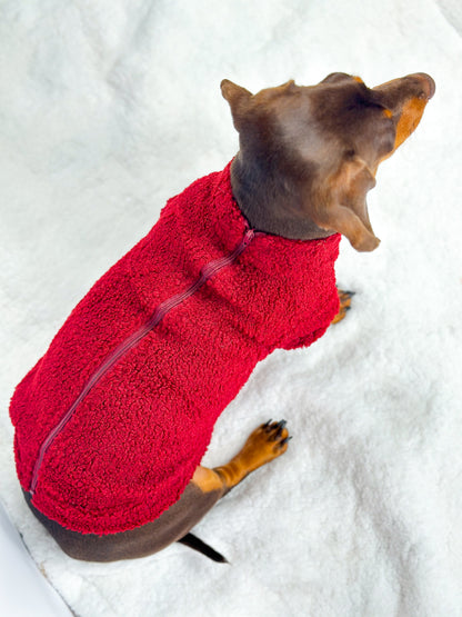 Teddy Fleece - Mulberry