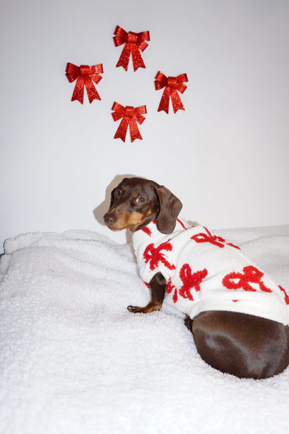 The Red Bow Fleece