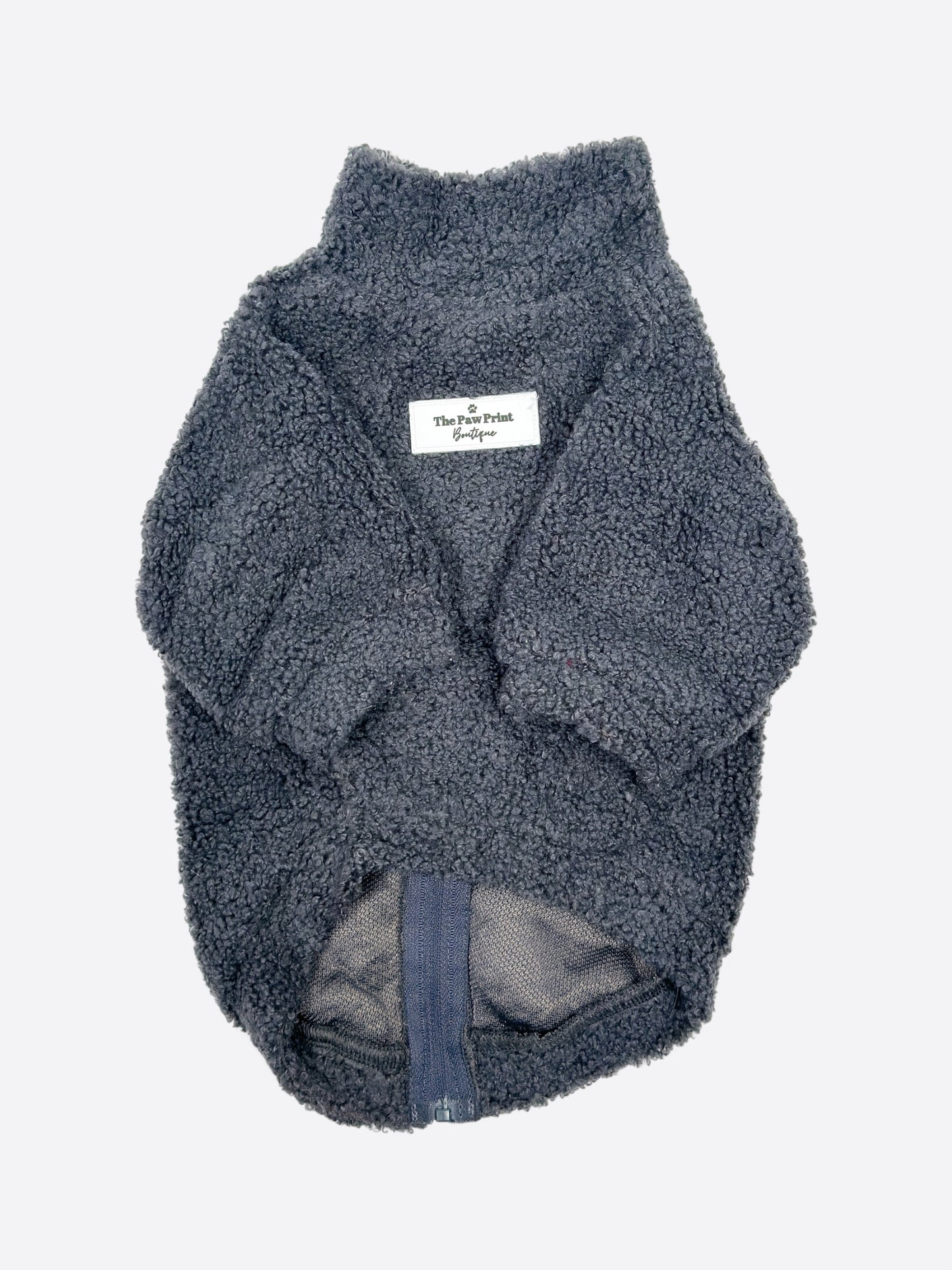 Teddy Fleece - Charcoal Grey