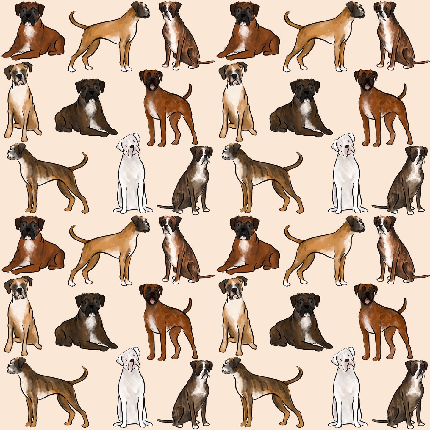 Boxer Dog Blanket