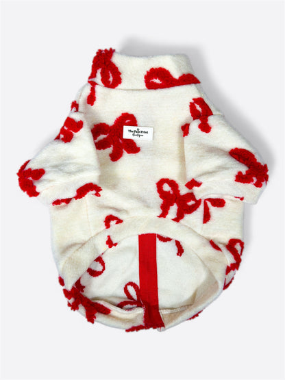 The Red Bow Fleece