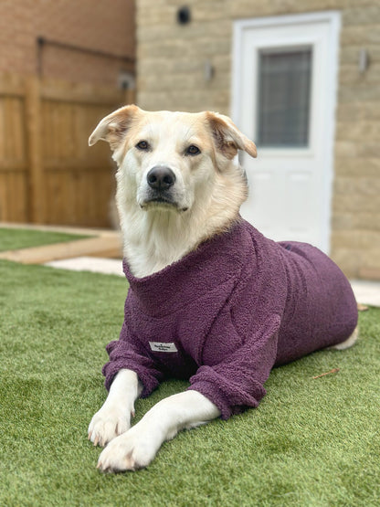 Teddy Fleece - Plum