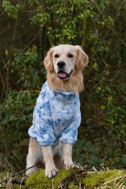 Blue Lagoon Tie Dye Fleece