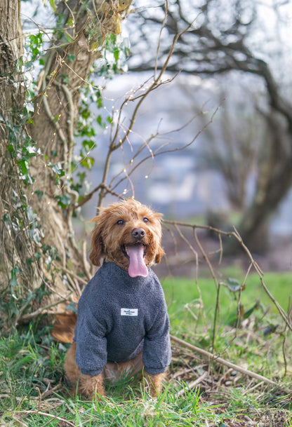 Teddy Fleece - Charcoal Grey