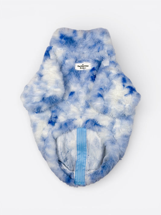 Blue Lagoon Tie Dye Fleece