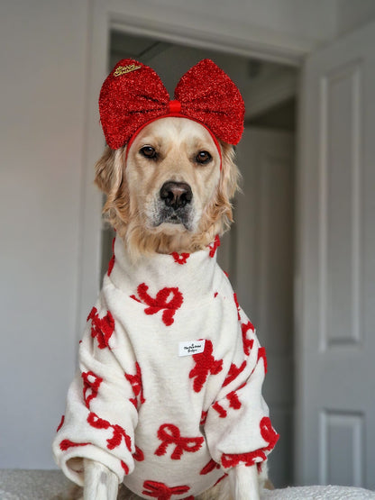 The Red Bow Fleece