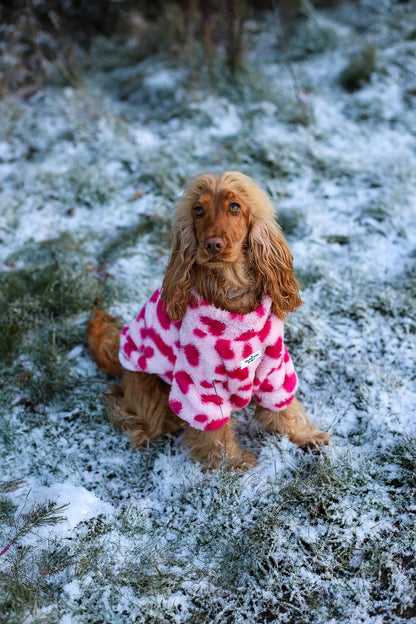 The Love Hearts Fluffy & Fabulous Fleece - Pink