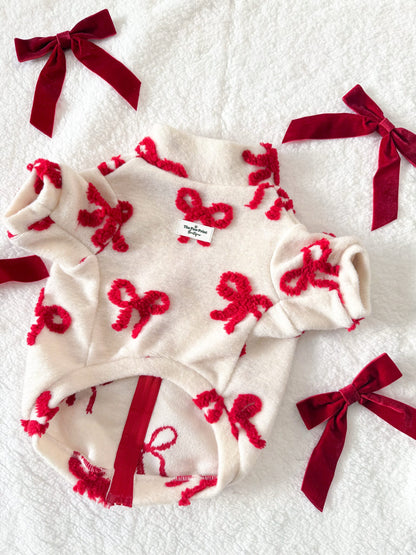 The Red Bow Fleece