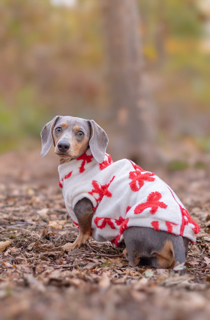 The Red Bow Fleece