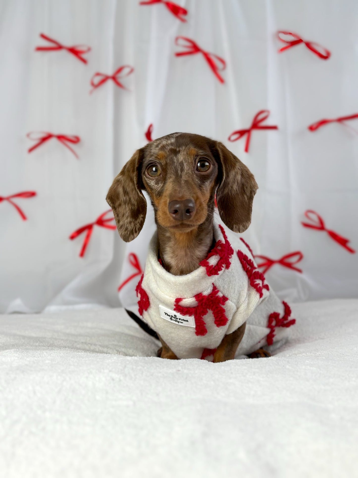 The Red Bow Fleece
